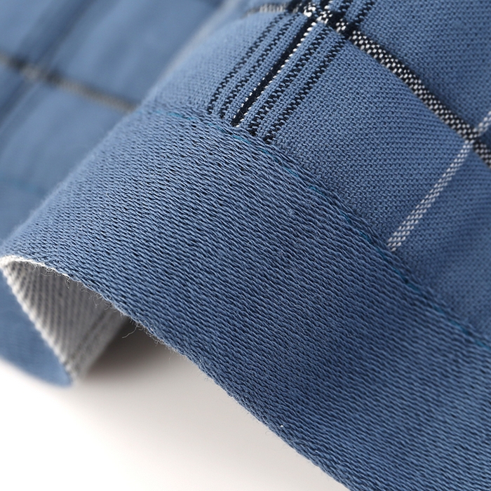 91家纺网 家纺一手货源 找家纺 娇兰毛巾 2025新款7A抗菌A类精梳棉多层枕巾（加绑带） 椰树藏蓝 78*52cm/个