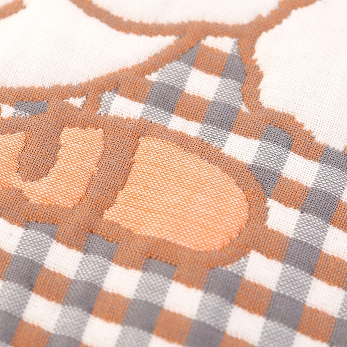 91家纺网 家纺一手货源 找家纺 娇兰毛巾 2025新款7A抗菌A类精梳棉多层枕巾（加绑带） 三只猫灰 78*52cm/对