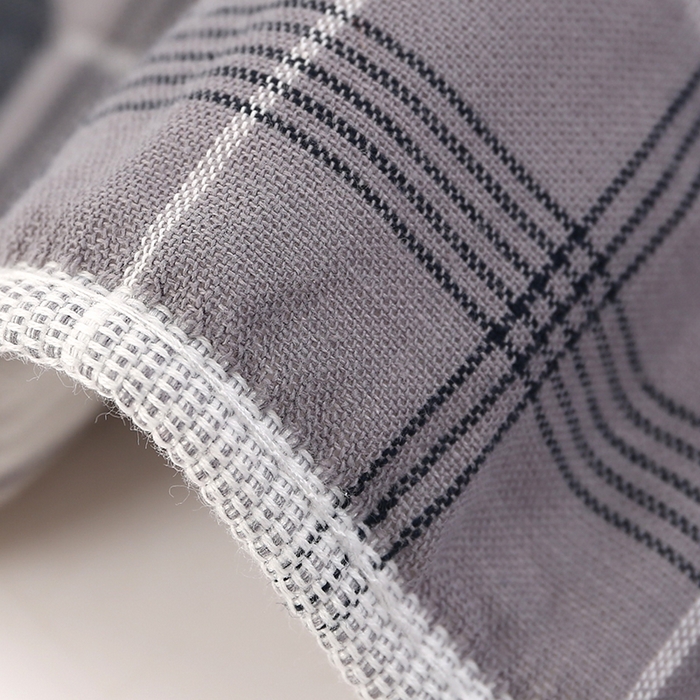 91家纺网 家纺一手货源 找家纺 娇兰毛巾 2025新款7A抗菌A类精梳棉多层枕巾（加绑带） 椰树灰 78*52cm/对