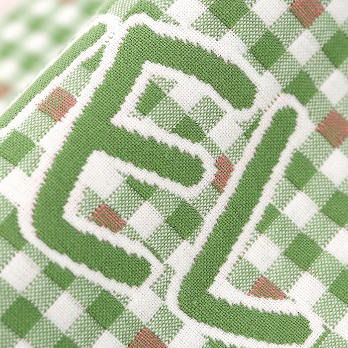 91家纺网 家纺一手货源 找家纺 娇兰毛巾 2025新款7A抗菌A类精梳棉多层枕巾（加绑带） 三只猫绿 78*52cm/个