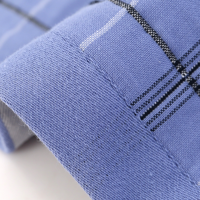 91家纺网 家纺一手货源 找家纺 娇兰毛巾 2025新款7A抗菌A类精梳棉多层枕巾（加绑带） 椰树蓝 78*52cm/对