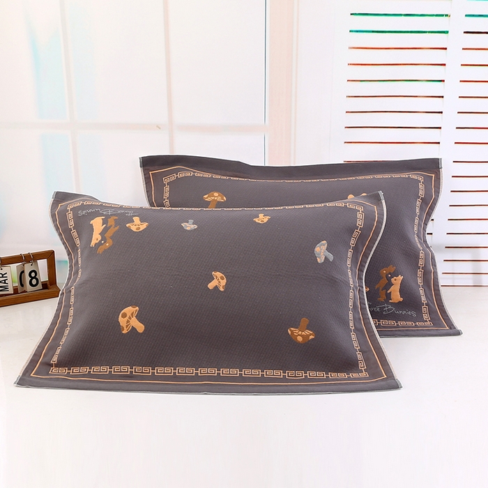 91家纺网 家纺一手货源 找家纺 （总）娇兰毛巾 2025新款7A抗菌全棉枕巾（加绑带）