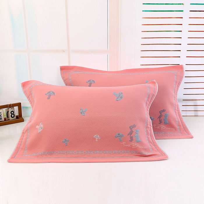 91家纺网 家纺一手货源 找家纺 （总）娇兰毛巾 2025新款7A抗菌全棉枕巾（加绑带）