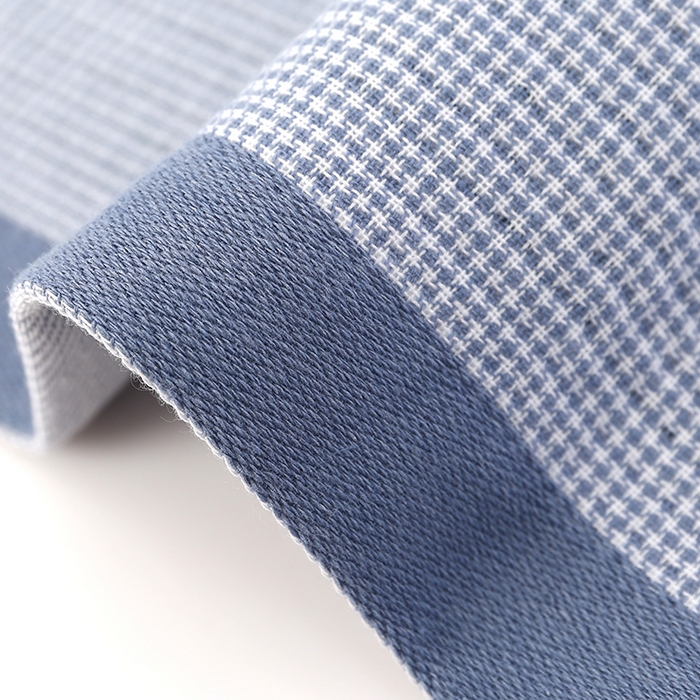 91家纺网 家纺一手货源 找家纺 娇兰毛巾 2025新款7A抗菌A类多层枕巾（加绑带） 太阳花蓝 78*52cm/个