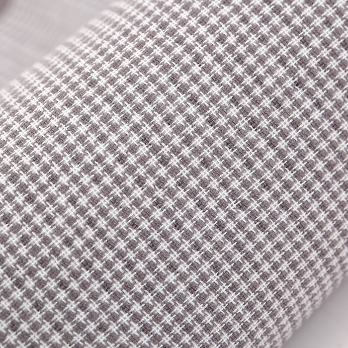 91家纺网 家纺一手货源 找家纺 娇兰毛巾 2025新款7A抗菌A类多层枕巾（加绑带） 太阳花灰 78*52cm/个