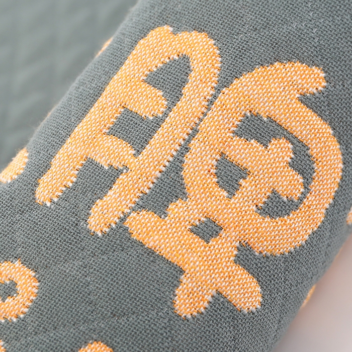 91家纺网 家纺一手货源 找家纺 娇兰毛巾 2025新款7A抗菌A类多层枕巾（加绑带） 顺利发财绿 78*52cm/个