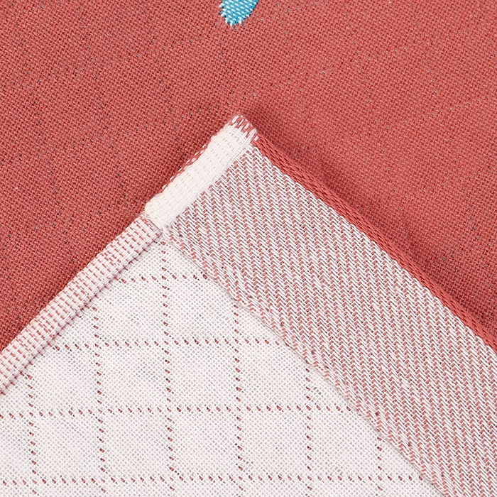 91家纺网 家纺一手货源 找家纺 娇兰毛巾 2025新款7A抗菌A类多层枕巾（加绑带） 顺利发财红 78*52cm/个