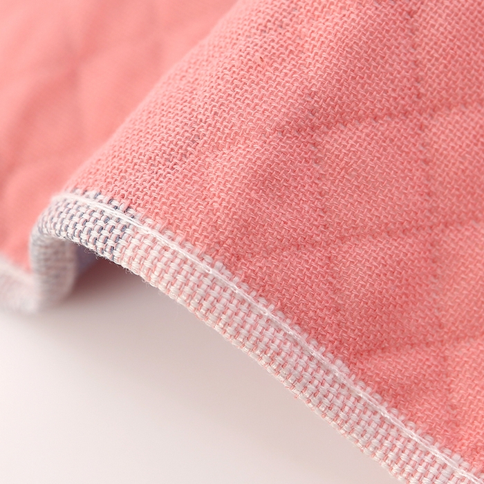 91家纺网 家纺一手货源 找家纺 娇兰毛巾 2025新款7A抗菌A类多层枕巾（加绑带） 顺利发财粉 78*52cm/对