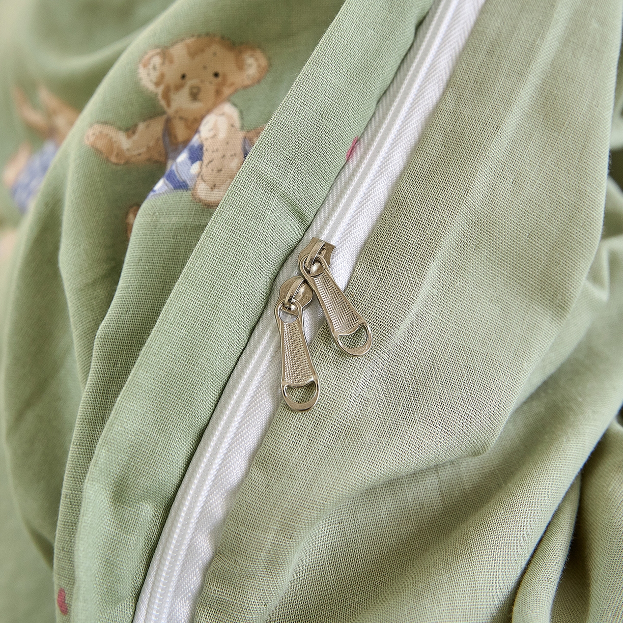 91家纺网 家纺一手货源 找家纺 （总）2025新款全棉双层纱印花四件套（第二批）