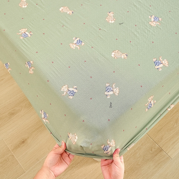 91家纺网 家纺一手货源 找家纺 （总）锦罗绣 2025新款全棉双层纱印花系列单床笠