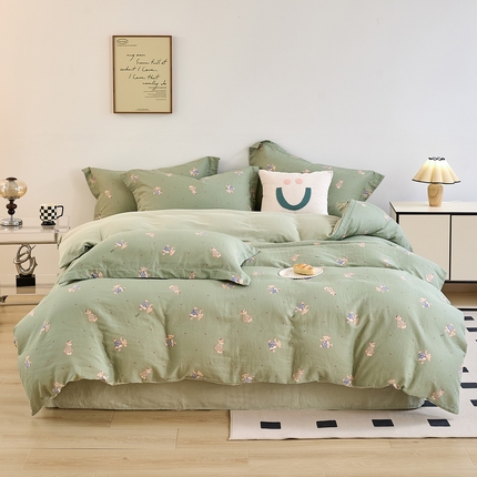 （总）2025新款全棉双层纱印花四件套（第二批）