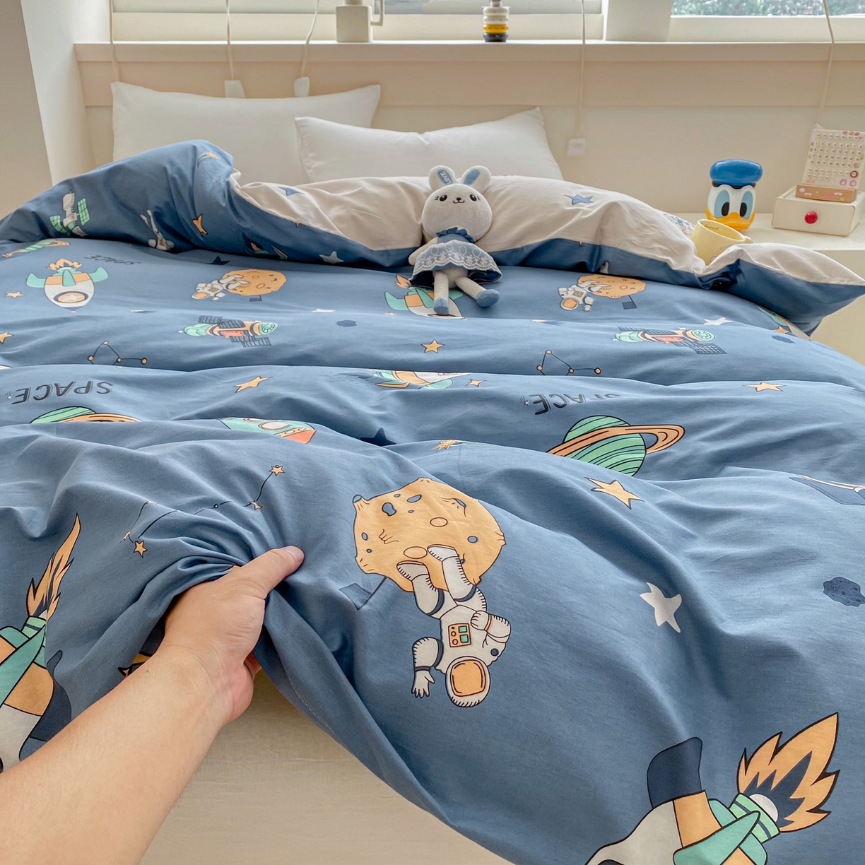 91家纺网 家纺一手货源 找家纺 （总）金盛纺 2025新款13372全棉印花单品被套