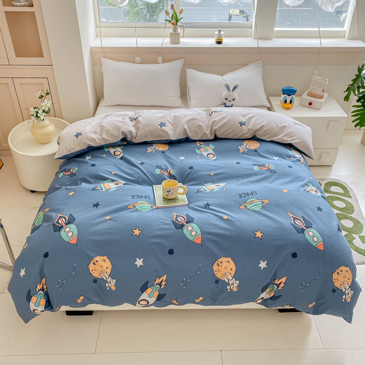 91家纺网 家纺一手货源 找家纺 （总）金盛纺 2025新款13372全棉印花单品被套