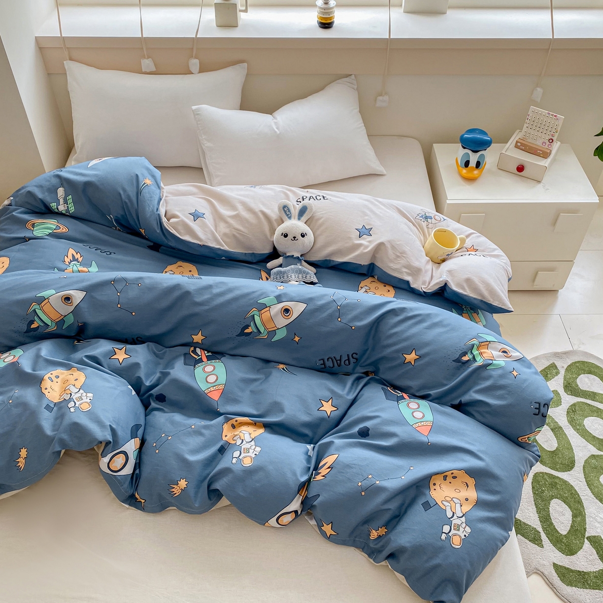 91家纺网 家纺一手货源 找家纺 （总）金盛纺 2025新款13372全棉印花单品被套