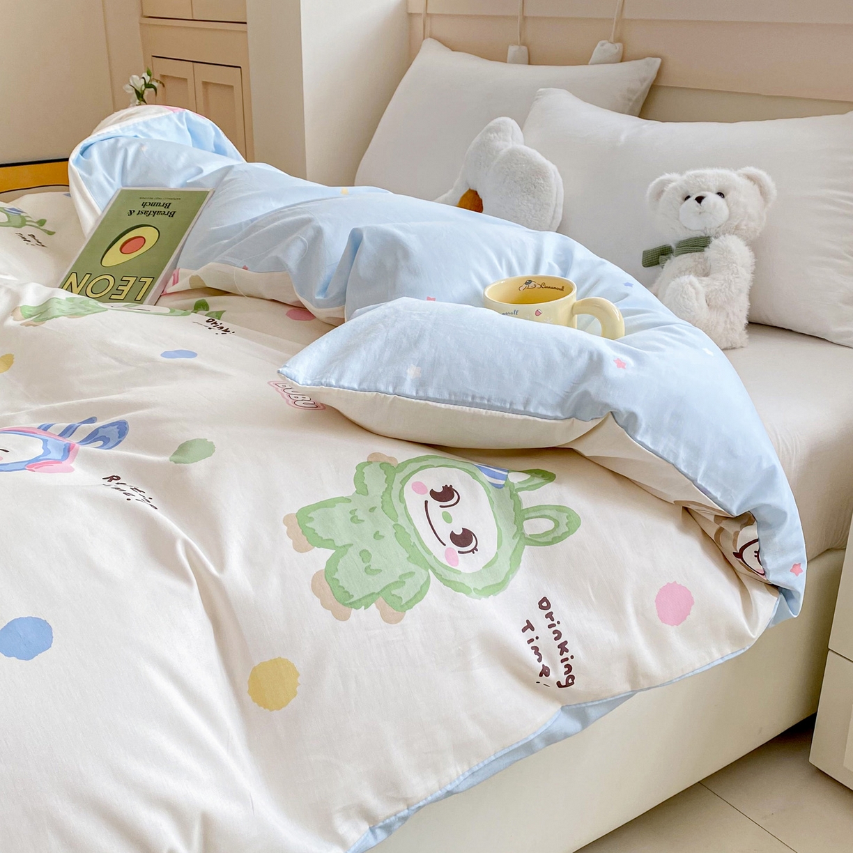 91家纺网 家纺一手货源 找家纺 （总）金盛纺 2025新款13372全棉印花单品被套