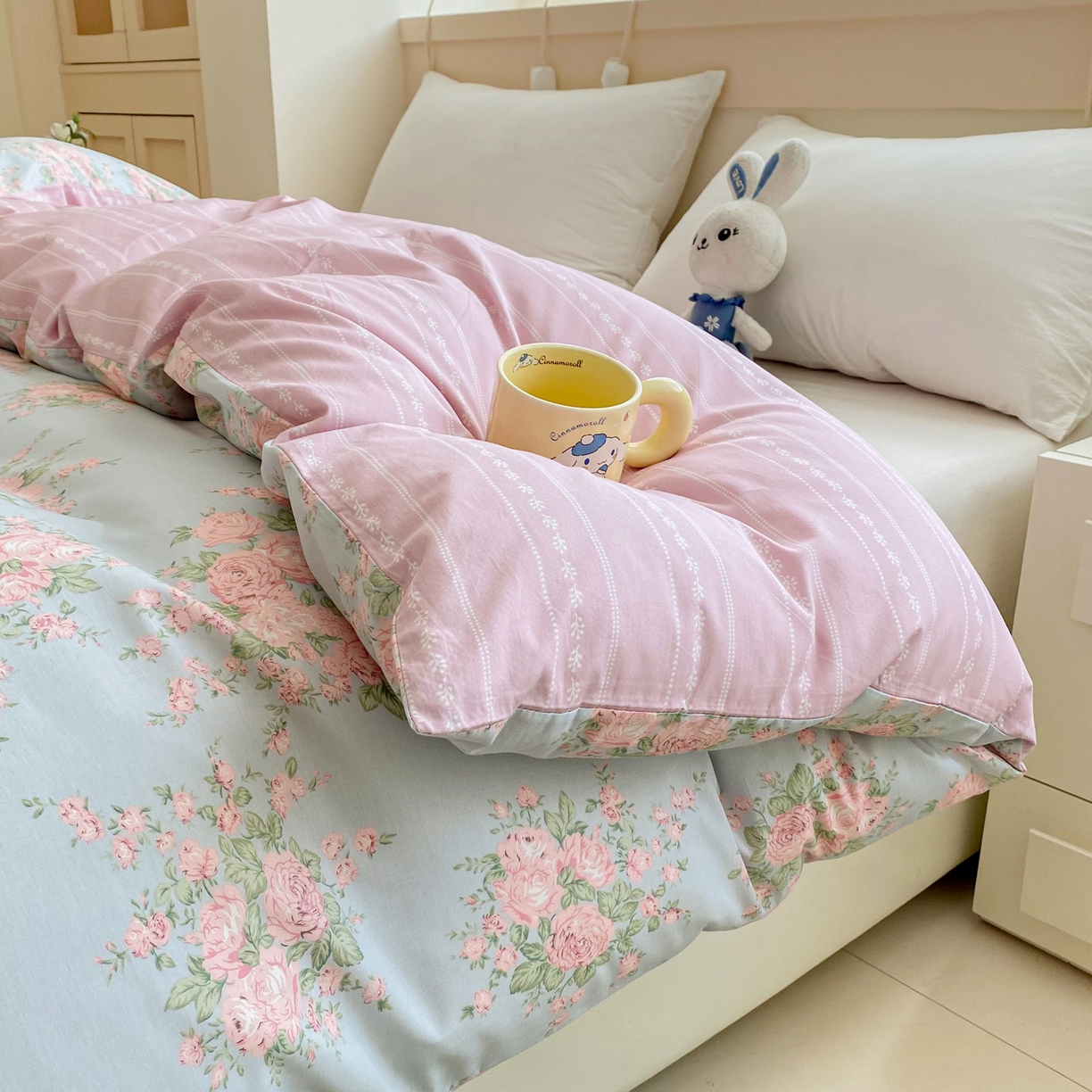 91家纺网 家纺一手货源 找家纺 （总）金盛纺 2025新款13372全棉印花单品被套