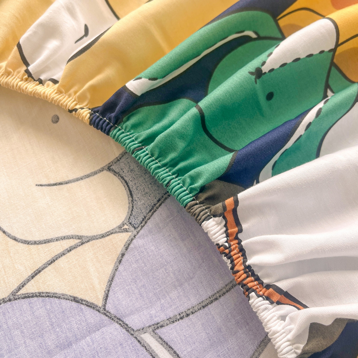 91家纺网 家纺一手货源 找家纺 （总）金盛纺 2025新款13372全棉印花单品床笠