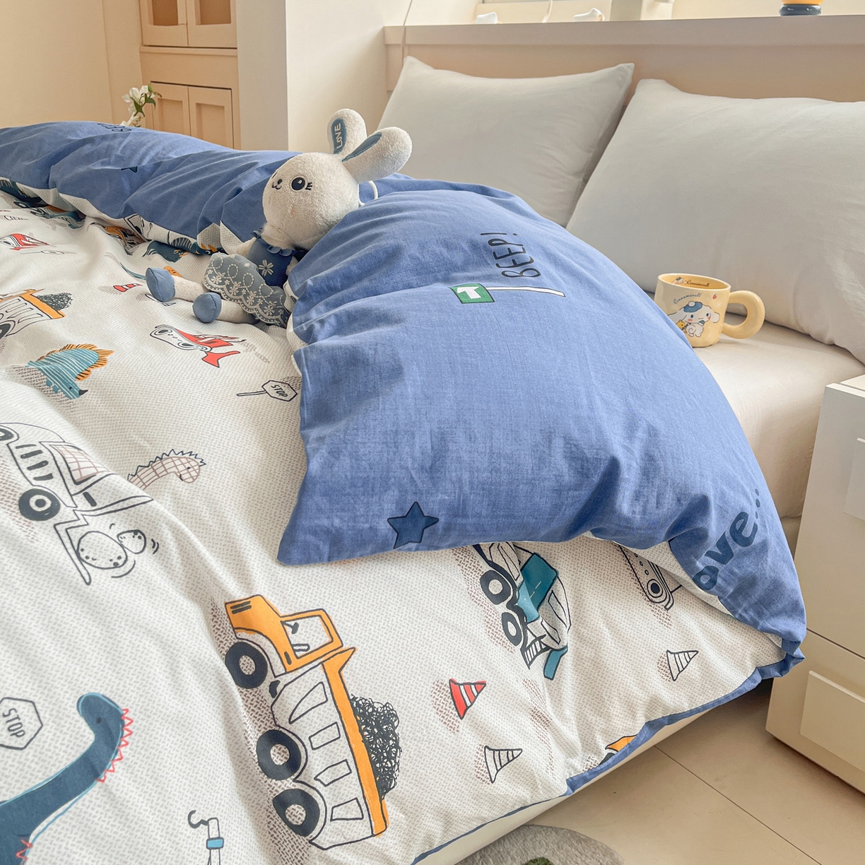 91家纺网 家纺一手货源 找家纺 （总）金盛纺 2025新款13372全棉印花单品被套