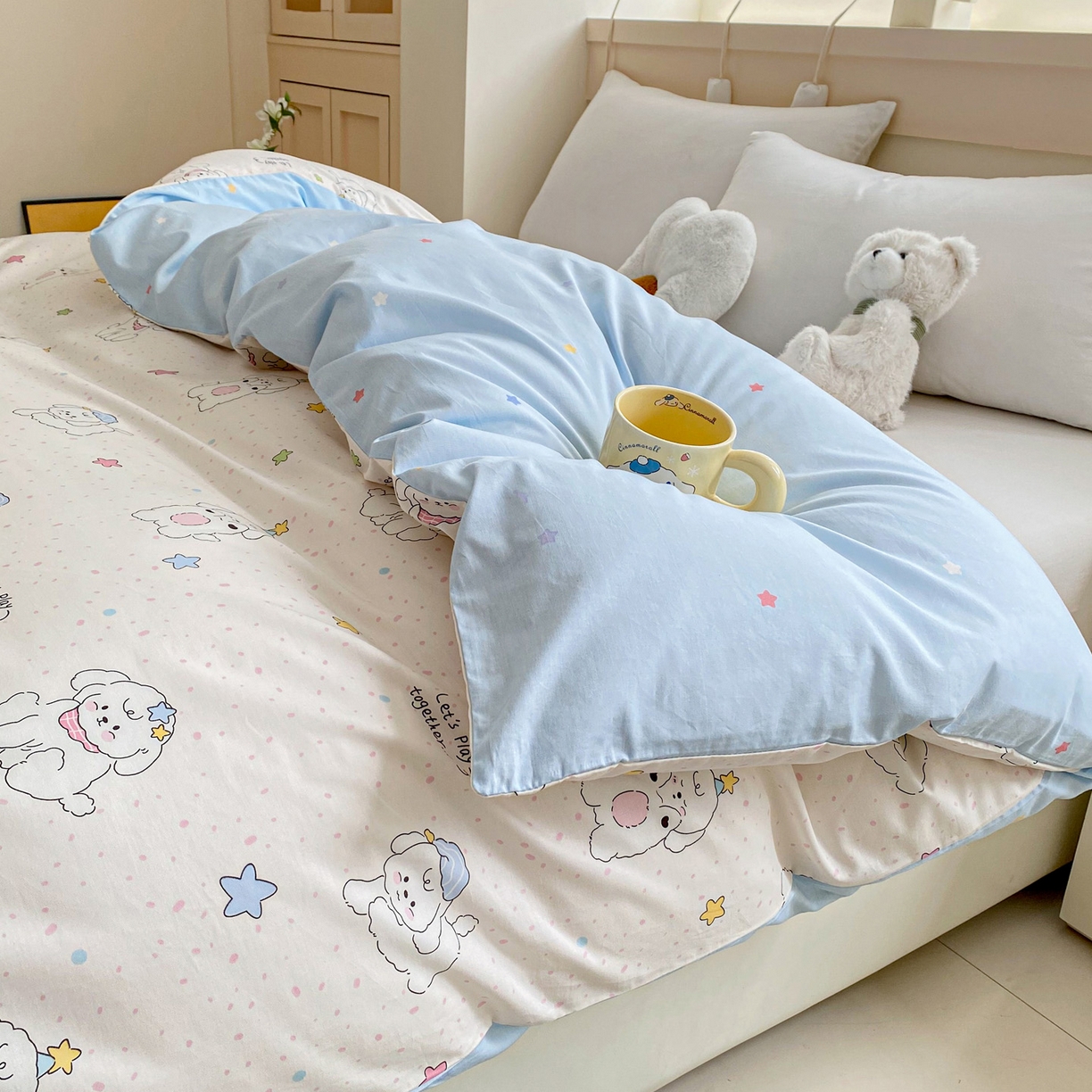 91家纺网 家纺一手货源 找家纺 （总）金盛纺 2025新款13372全棉印花单品被套