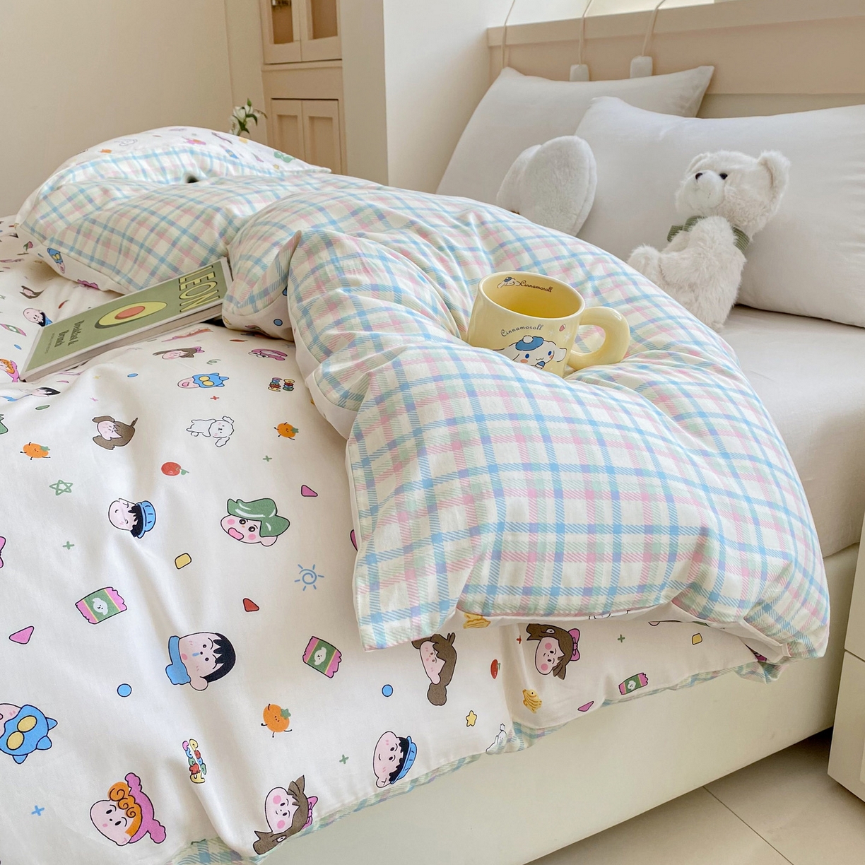 91家纺网 家纺一手货源 找家纺 （总）金盛纺 2025新款13372全棉印花单品被套