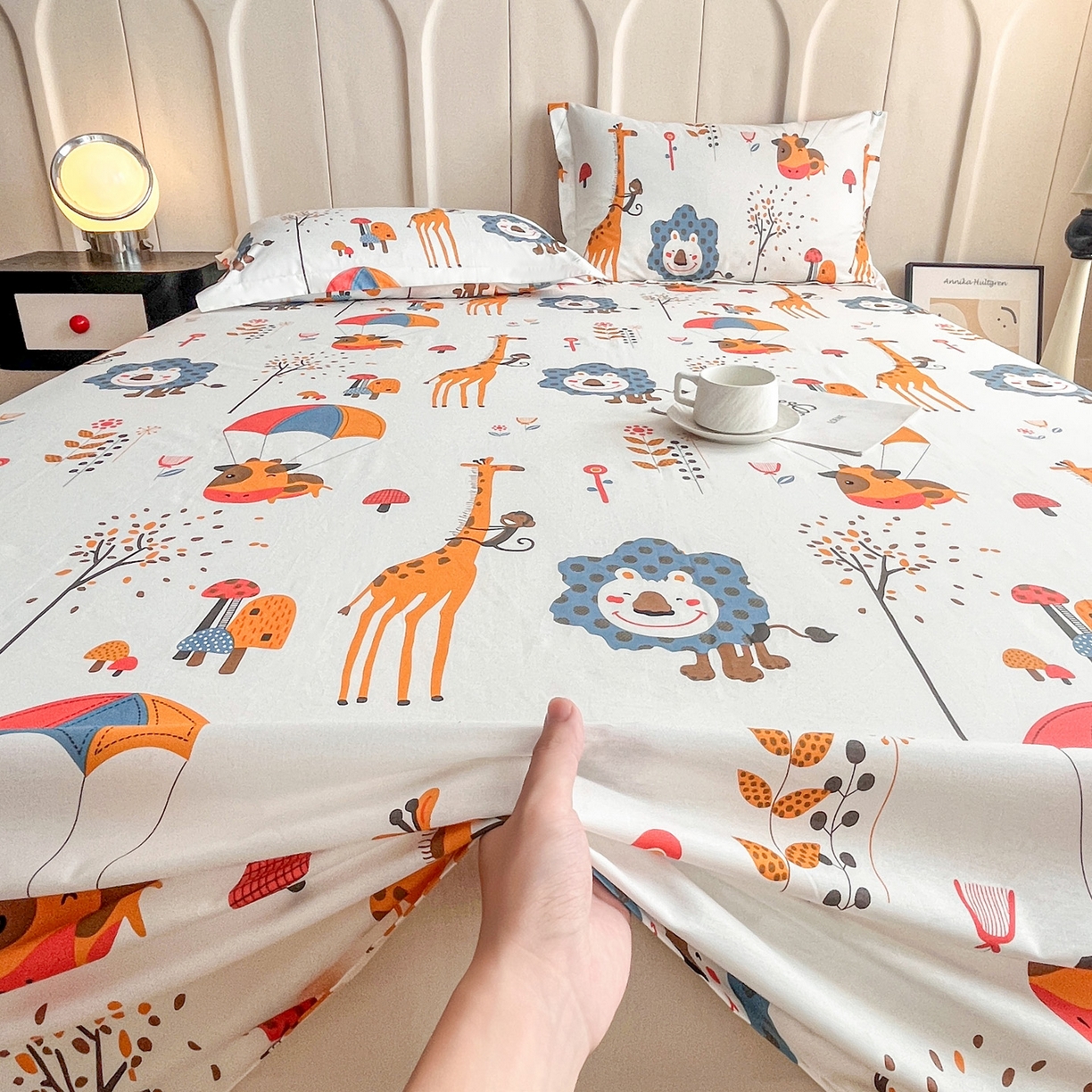 91家纺网 家纺一手货源 找家纺 （总）金盛纺 2025新款13372全棉印花单品床单