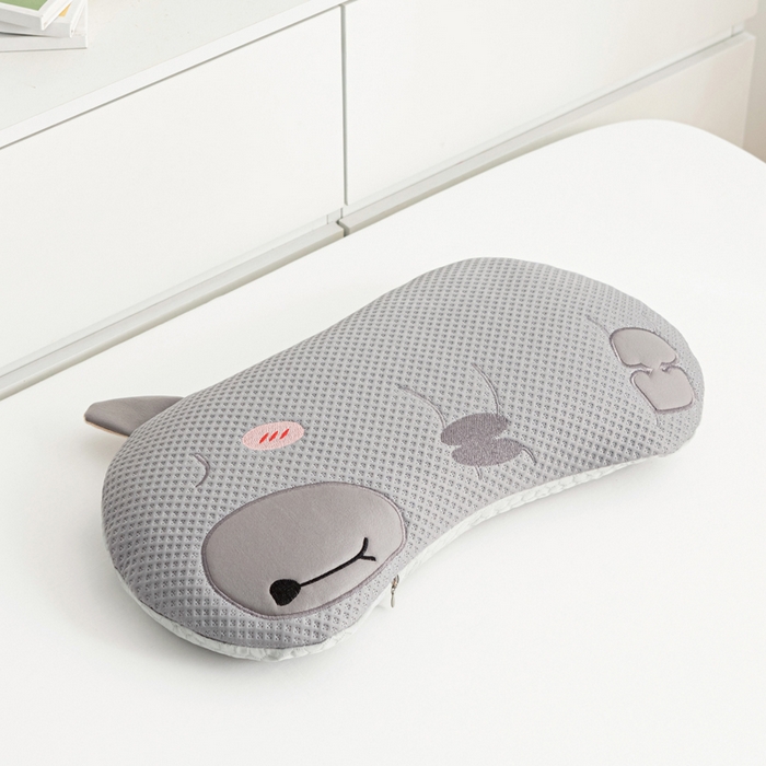 （总）萌番宝 2025新款冰豆豆卡通造型荞麦枕儿童枕学生枕枕头枕芯3050