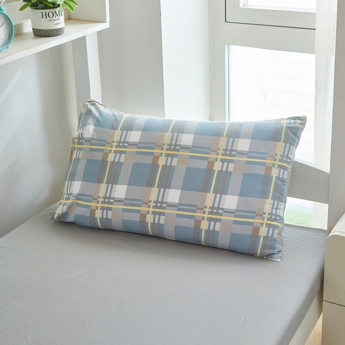 91家纺网 家纺一手货源 找家纺 恒科家纺 2025新款亲肤舒适小清新水洗棉四件套学生六件套-学生款宿舍六件套 品格