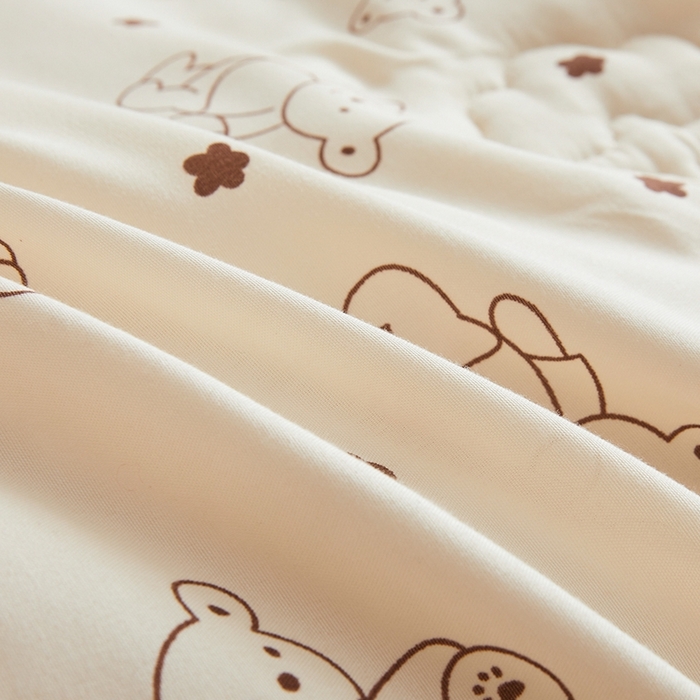 91家纺网 家纺一手货源 找家纺 爱屋及屋 2025新款小清新棉花被春秋被夏被被子被芯 小熊博士