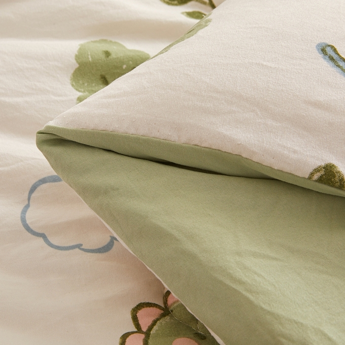 91家纺网 家纺一手货源 找家纺 爱屋及屋 2025新款小清新棉花被春秋被夏被被子被芯 恐龙乐园