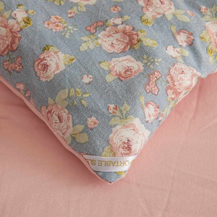 91家纺网 家纺一手货源 找家纺 爱屋及屋 2025新款小清新棉花被春秋被夏被被子被芯 玫瑰花园