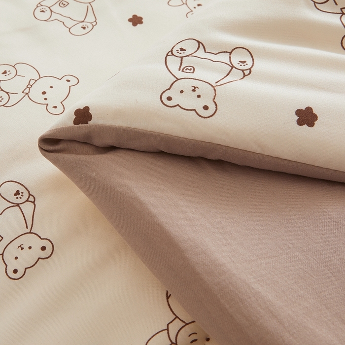 91家纺网 家纺一手货源 找家纺 爱屋及屋 2025新款小清新棉花被春秋被夏被被子被芯 小熊博士