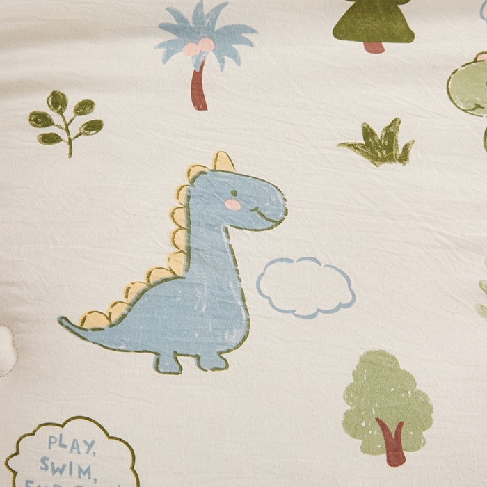 91家纺网 家纺一手货源 找家纺 爱屋及屋 2025新款小清新棉花被春秋被夏被被子被芯 恐龙乐园