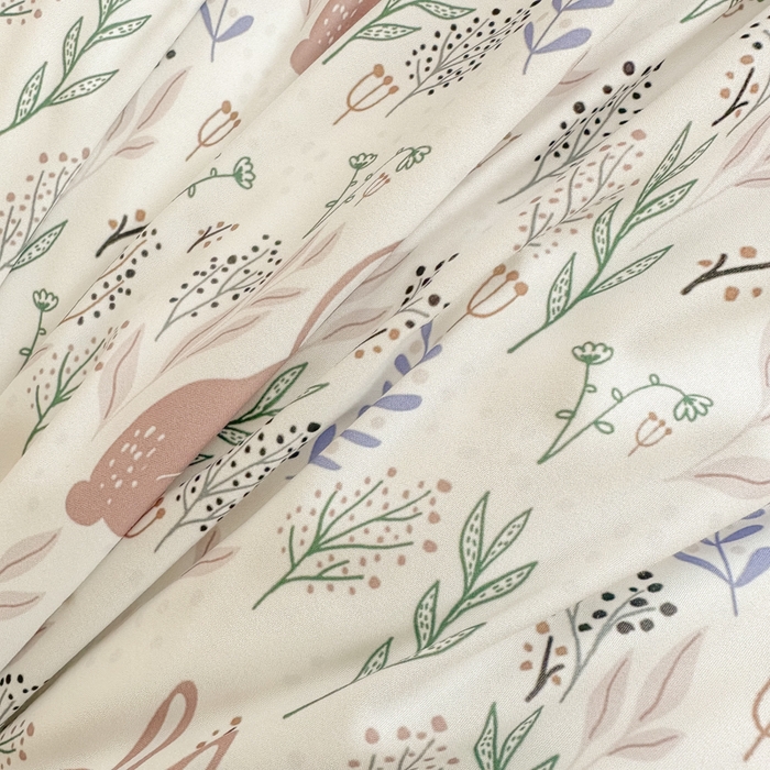 91家纺网 家纺一手货源 找家纺 爱彼家纺 2025新款加厚法式印花四件套 法式萌兔花园