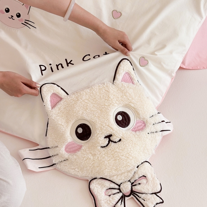 91家纺网 家纺一手货源 找家纺 （总）（总）西西家居 2025新款40支全棉水洗棉四件套-水洗棉-奶芙团团（券后不低于288）