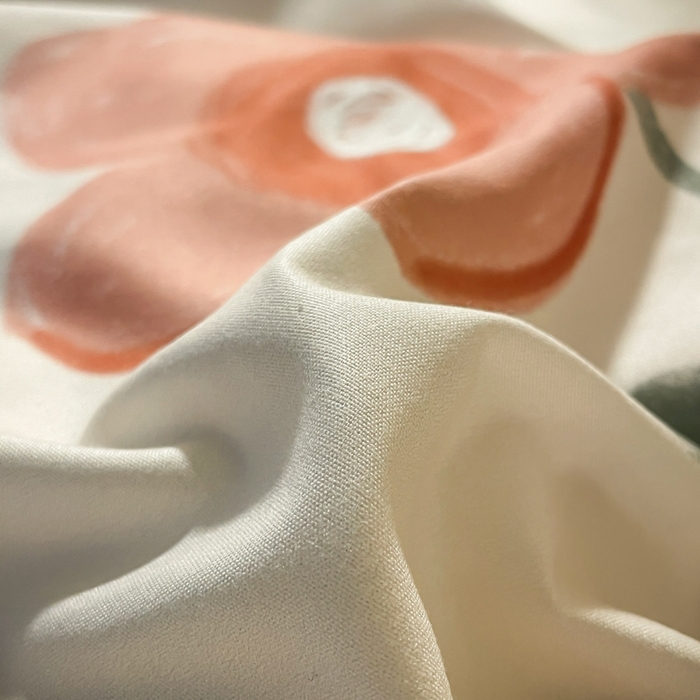 91家纺网 家纺一手货源 找家纺 爱彼家纺 2025新款卡通印花水洗棉学生宿舍三件套上下铺三件套 浪漫花开