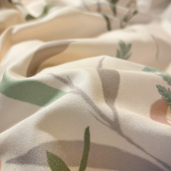 91家纺网 家纺一手货源 找家纺 爱彼家纺 2025新款卡通印花水洗棉学生宿舍三件套上下铺三件套 遇仙草