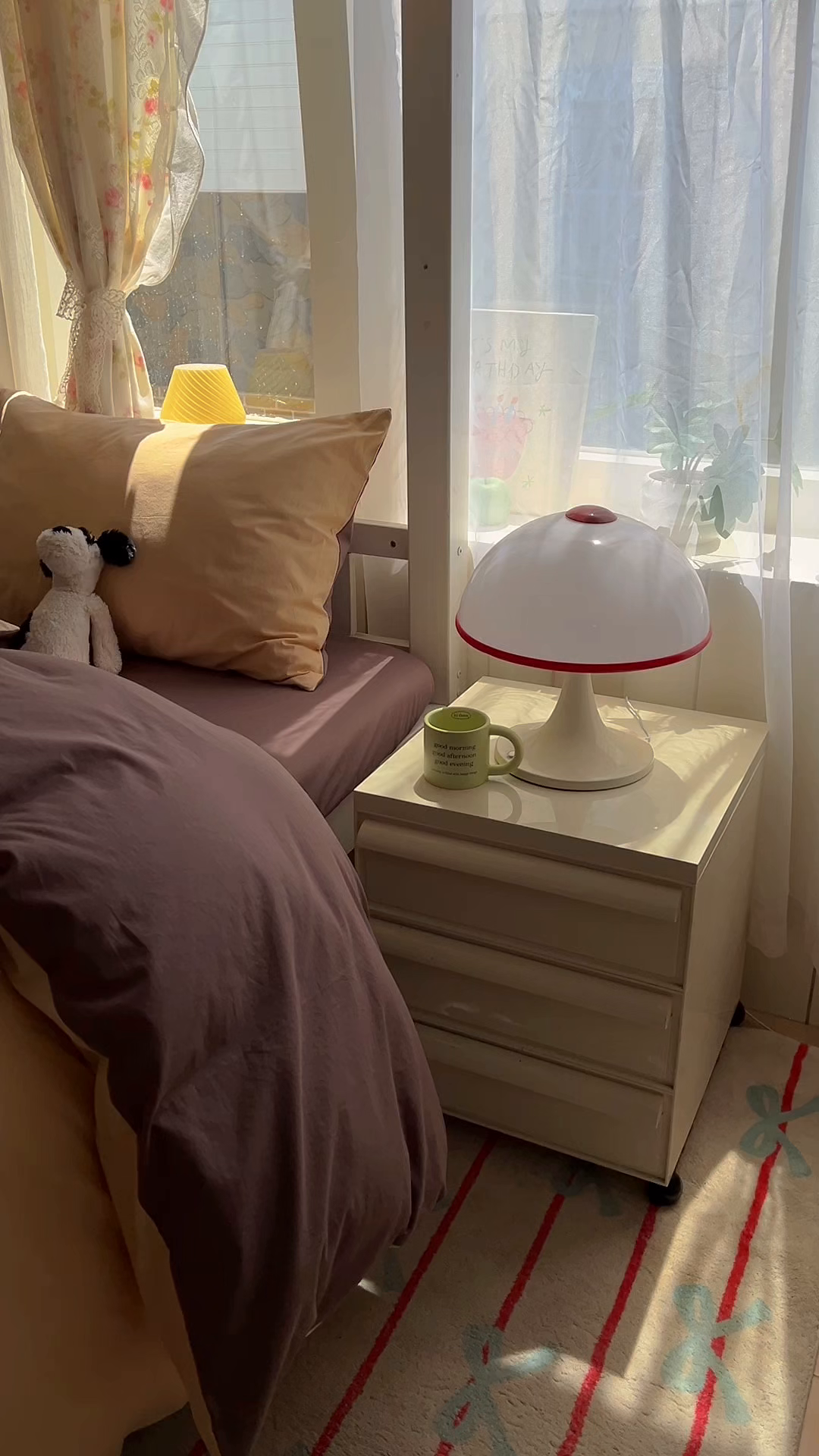 91家纺网 家纺一手货源 找家纺 爱彼家纺 2025新款40支全棉纯棉学生宿舍上下铺三件套-风格2 米驼摩卡