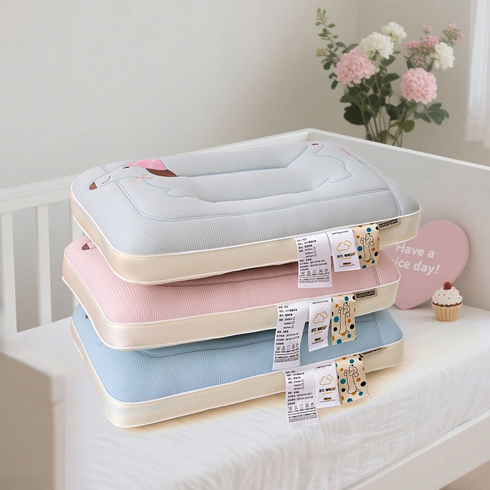 91家纺网 家纺一手货源 找家纺 （总）织布人 2025新款枕芯A类亲肤腊肠狗卡通幼儿园儿童枕学生宿舍枕头枕芯