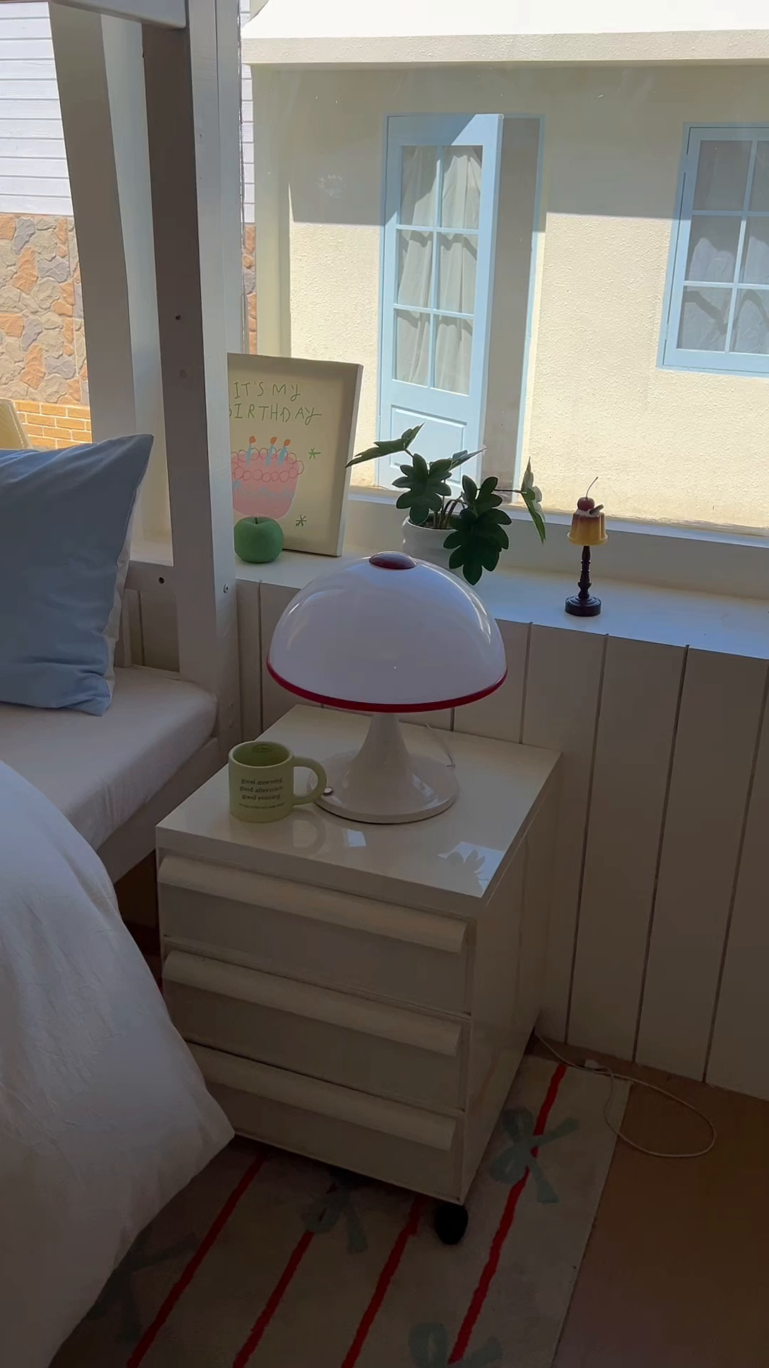 91家纺网 家纺一手货源 找家纺 爱彼家纺 2025新款40支全棉纯棉学生宿舍上下铺三件套-风格2 天空蓝奶白