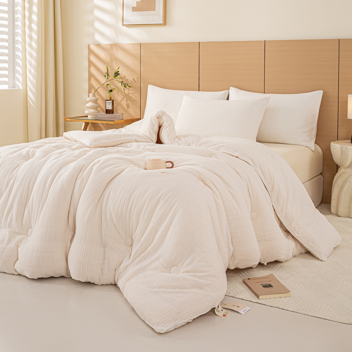 91家纺网 家纺一手货源 找家纺 （总）憨豆家纺 2025新款全棉纯棉提花大豆被纯棉春秋被冬被子被芯（含买家秀）