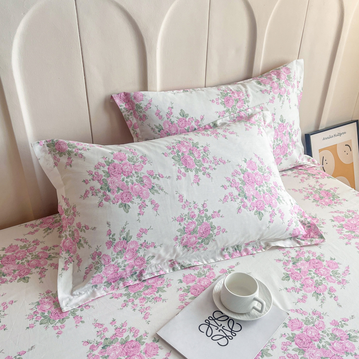 91家纺网 家纺一手货源 找家纺 （总）金盛纺 2025新款13372全棉印花单品枕套