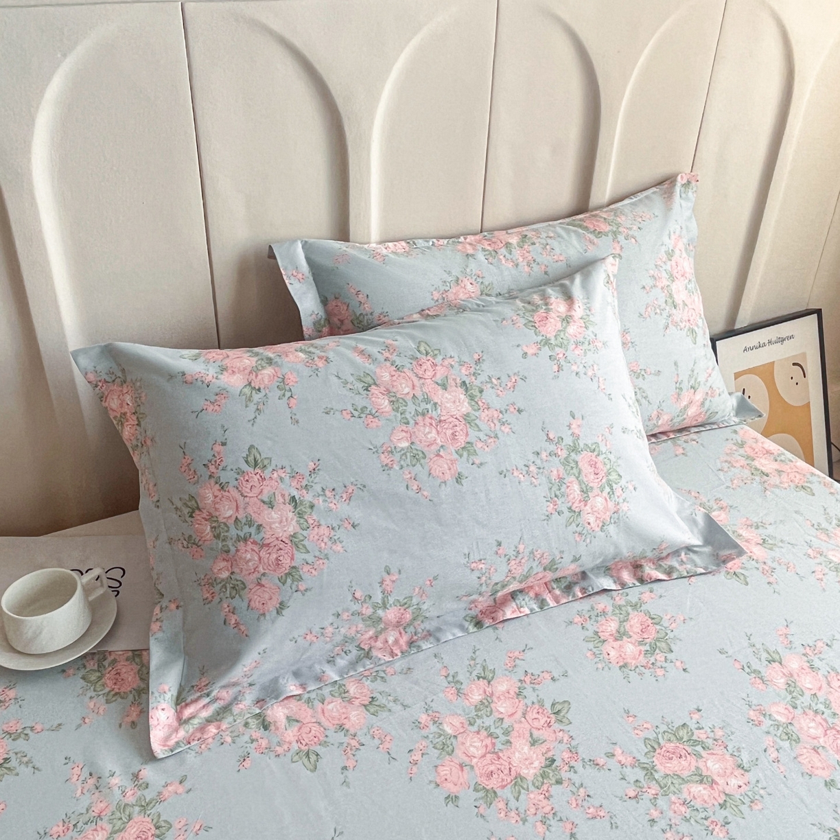 91家纺网 家纺一手货源 找家纺 （总）金盛纺 2025新款13372全棉印花单品枕套