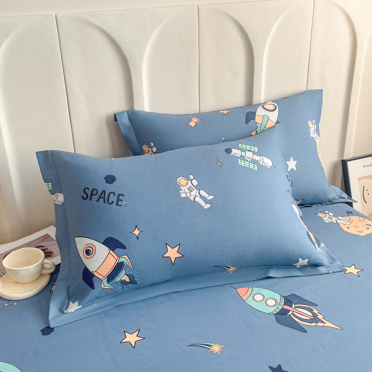 91家纺网 家纺一手货源 找家纺 （总）金盛纺 2025新款13372全棉印花单品枕套