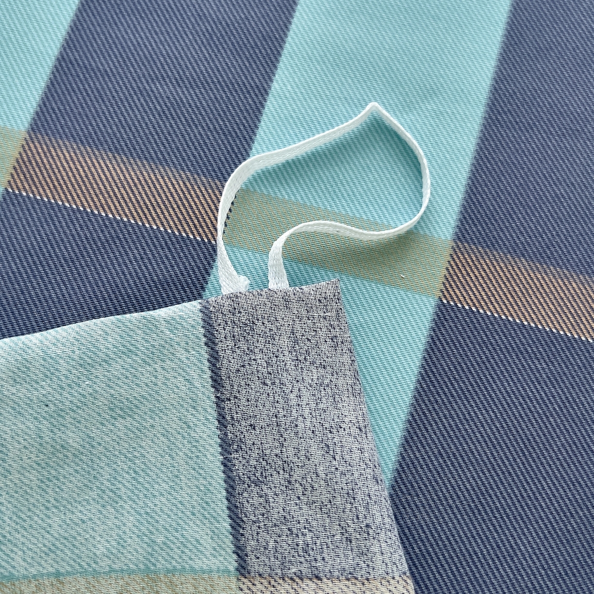 91家纺网 家纺一手货源 找家纺 （总）DoDo 兜兜 2025新款全棉纯棉小清新卡通条格系列单被套【可定做尺寸】