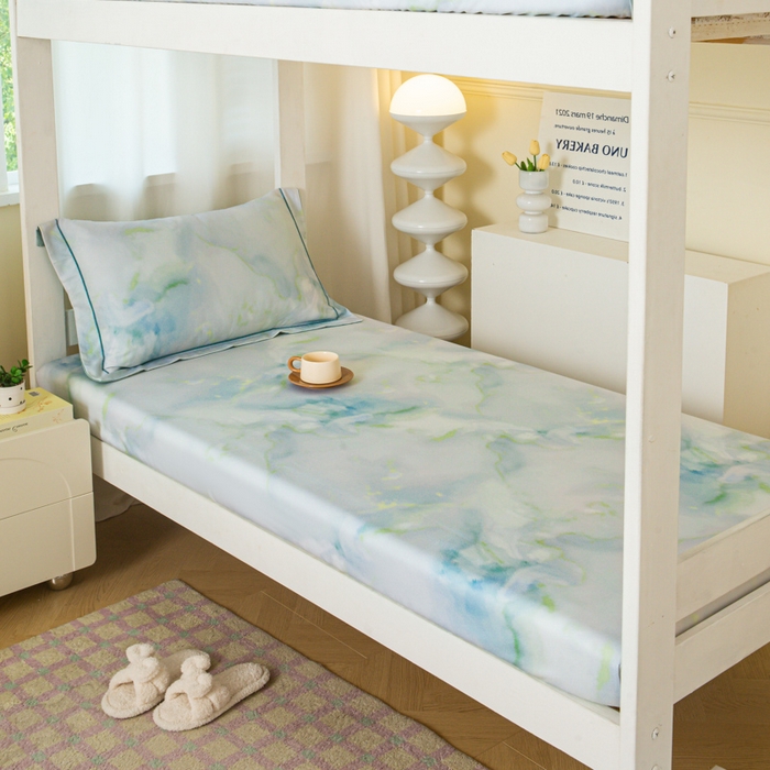 91家纺网 家纺一手货源 找家纺 （总）舒慕家纺 2025新款天丝竹纤维学生软凉席