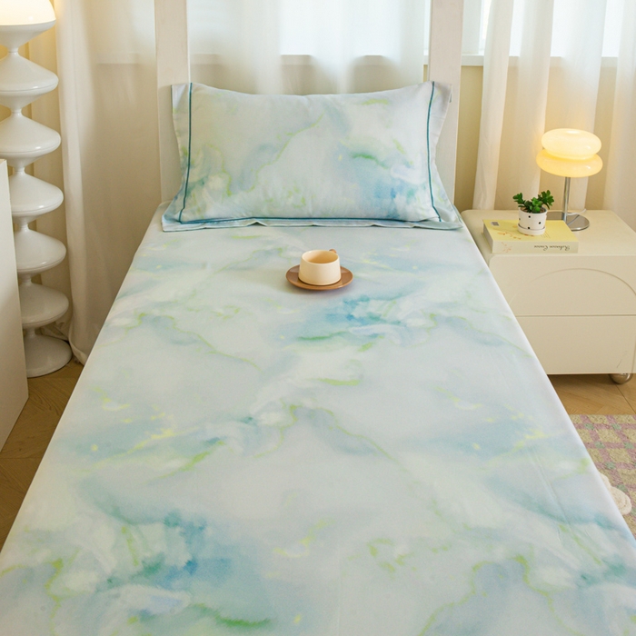 91家纺网 家纺一手货源 找家纺 （总）舒慕家纺 2025新款天丝竹纤维学生软凉席