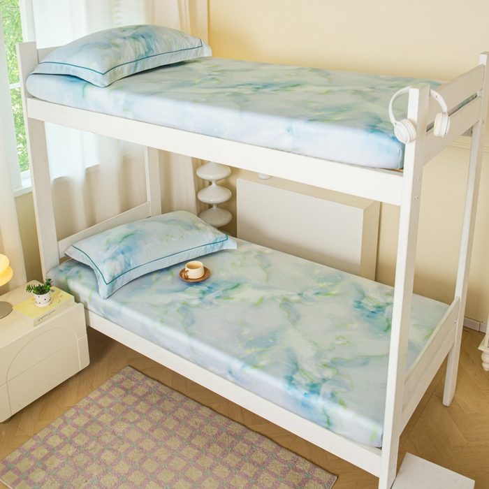 91家纺网 家纺一手货源 找家纺 （总）舒慕家纺 2025新款天丝竹纤维学生软凉席