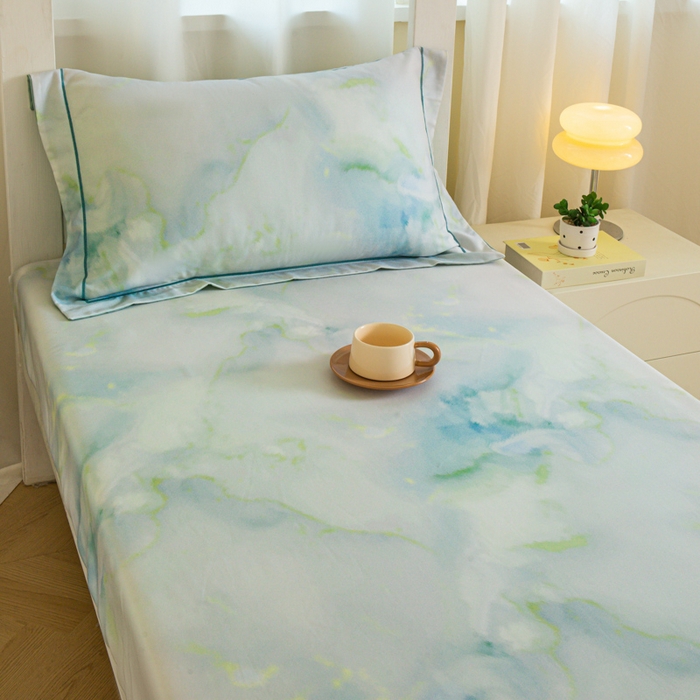 91家纺网 家纺一手货源 找家纺 （总）舒慕家纺 2025新款天丝竹纤维学生软凉席