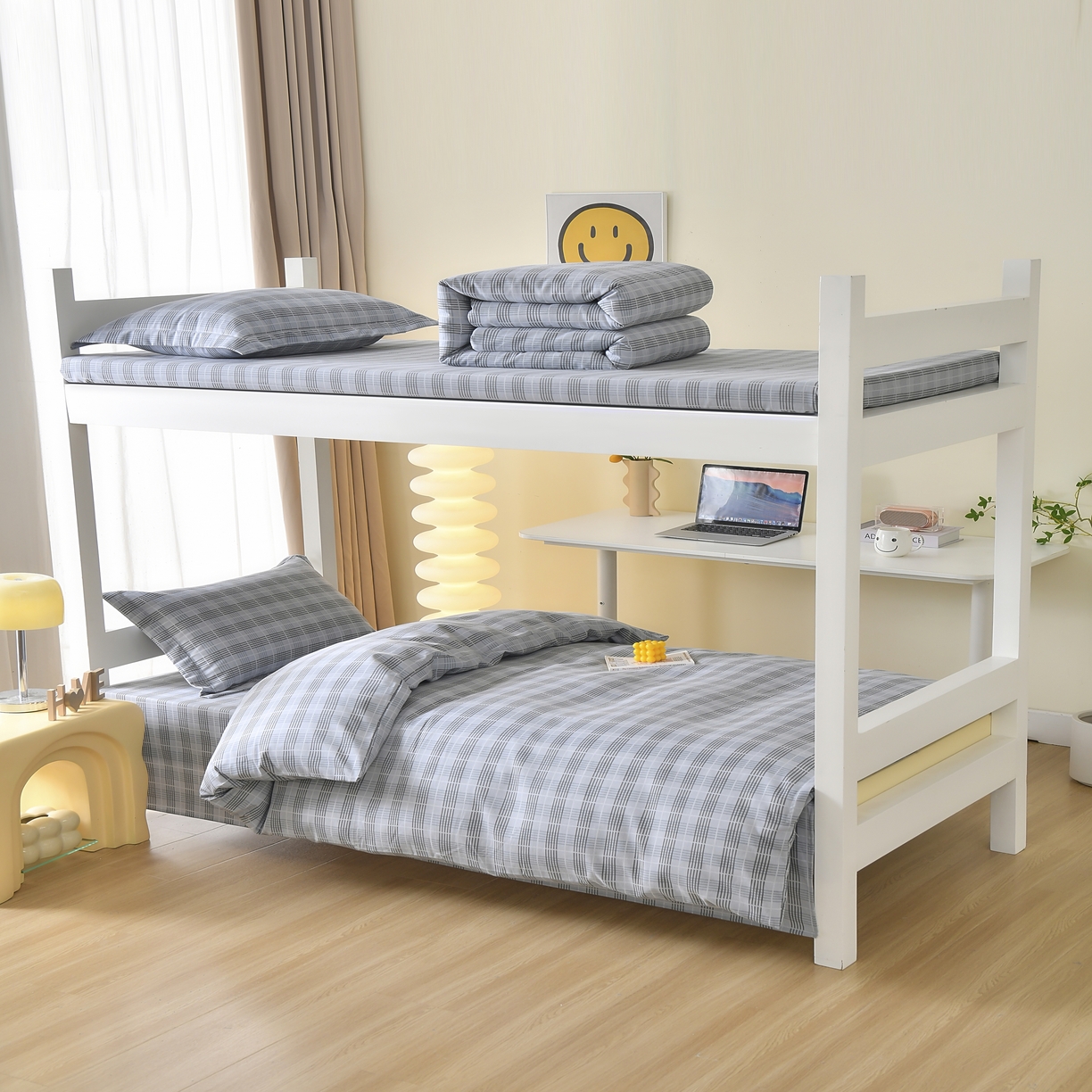 91家纺网 家纺一手货源 找家纺 （总）优尚 2025全棉纯棉磨毛喷气印花学生三件套