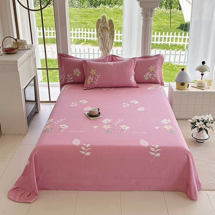 91家纺网 家纺一手货源 找家纺 （总）家贝爱 2024新款加厚纯棉生态磨毛床单系列